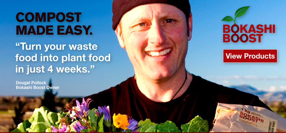 Compost made easy - Turn your waste food into plant food in just four weeks